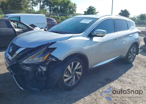 2020 Nissan Murano Sl из США, поврежденный, VIN 5N1AZ2CJ6LN105493